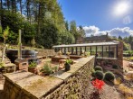 Terrace with hot tub